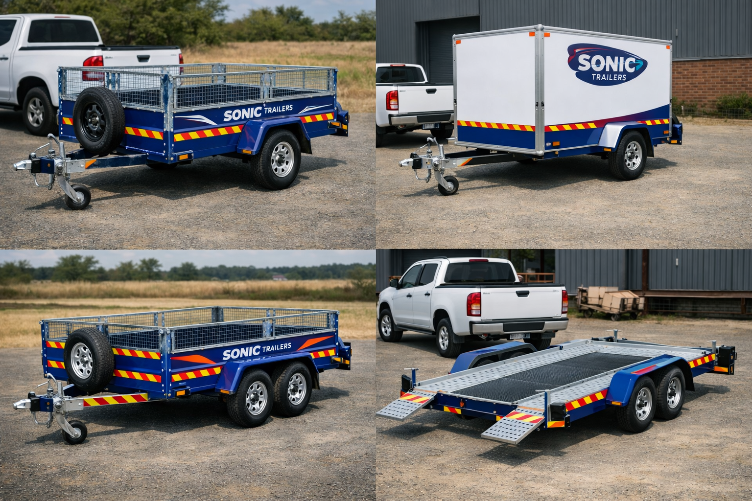 Car tow double axle